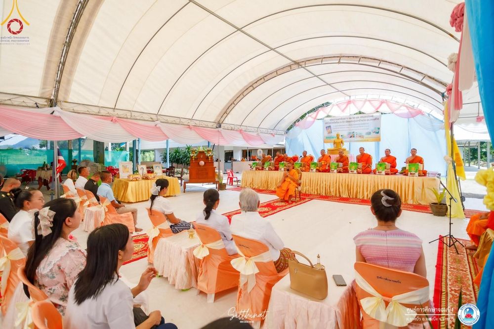 ภาพ No.161133:พิธีถวายมหาสังฆทาน 31 วัด , พิธีบุพเปตพลี , พิธีไถ่ชีวิตโค และ ปล่อยพันธ์ุปลาจำนวน 50,000 ชีวิต ณ ศูนย์การศึกษาจอมบึง ต.รางบัว อ.จอมบึง จ.ราชบุรี วันที่ 28 กันยายน พ.ศ. 2567