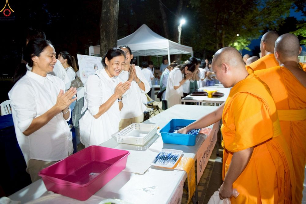 ภาพ No.250708:วันอังคารที่ 7 ตุลาคม พ.ศ. 2568 พิธีมหาปวารณาออกพรรษา ณ โบสถ์พระไตรปิฎก วัดพระธรรมกาย