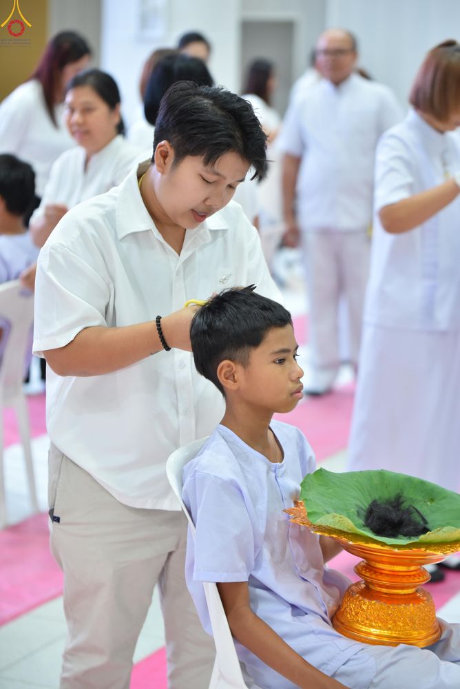 ภาพ No.316799:วันเสาร์ที่ 28 มีนาคม พ.ศ.2569 พิธีปลงผมนาคธรรมทายาท โครงการสามเณรยุวธรรมทายาท รุ่นที่ 34 โครงการสามเณรมัชฌิมธรรมทายาท รุ่นที่ 30 ณ มหารัตนวิหารคด 13 วัดพระธรรมกาย