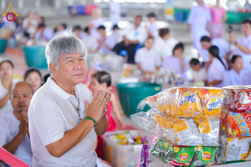 ภาพ No.320747:วันที่ 11 เมษายน พ.ศ.2569 พิธีตักบาตรฉลองสามเณรใหม่ โครงการบรรพชาสามเณรกล้าตะวัน ณ มหารัตนวิหาคด คอร์ 25 ชั้น 2 วัดพระธรรมกาย