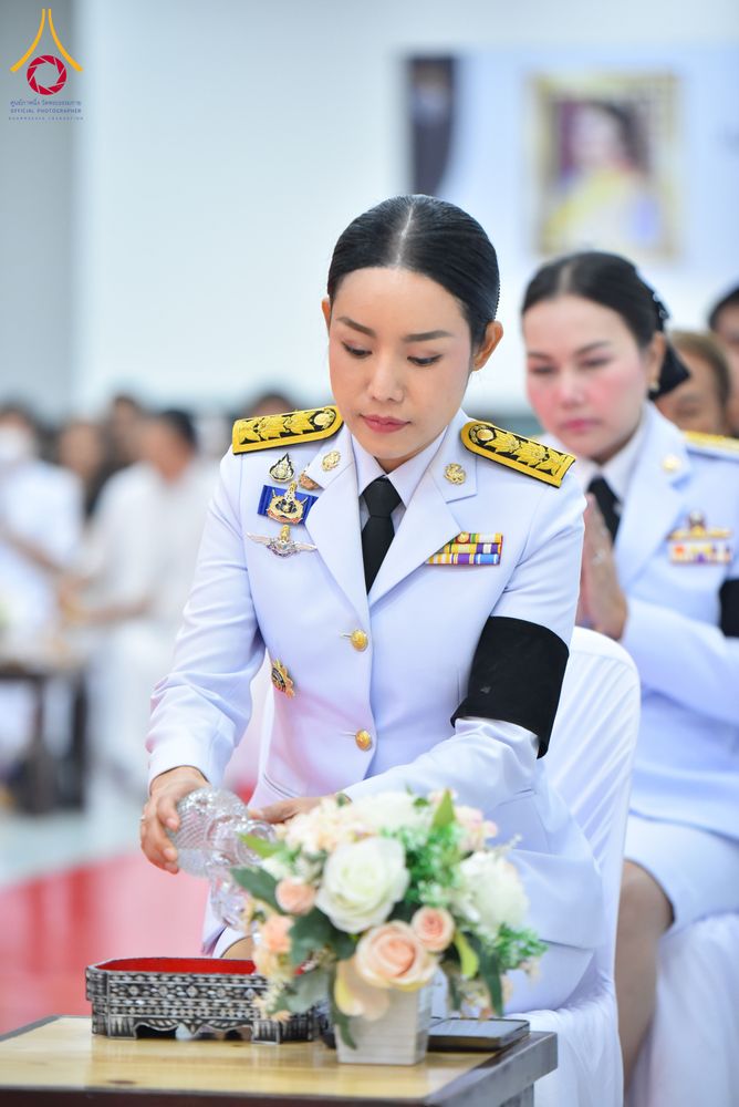 ภาพ No.280721:วันศุกร์ที่ 12 ธันวาคม พ.ศ.2568 พิธีบำเพ็ญกุศลปัญญาสมวาร (50 วัน) อุทิศถวายพระราชกุศลแด่ “พระพันปีหลวง” ณ วัดพระธรรมกาย