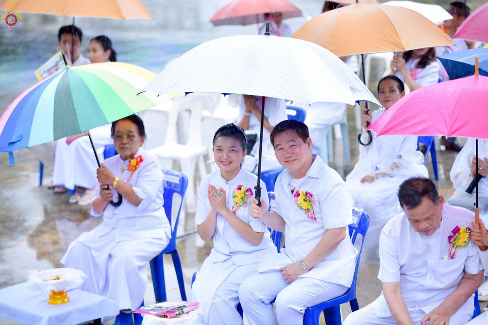 ภาพ No.249991:วันอังคารที่ 30 กันยายน พ.ศ. 2568 พิธีตอกเสามงคลต้นแรกอาคารเศรษฐีถาวร ที่พักผู้มาปฏิบัติธรรม ณ ศูนย์ปฏิบัติธรรมจันทบุรี