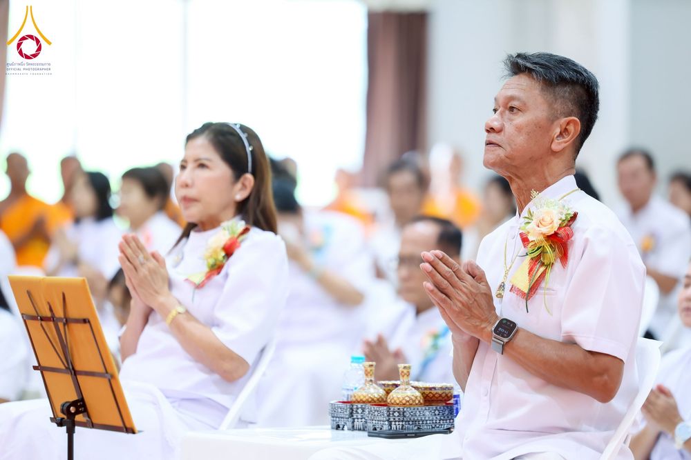 ภาพ No.254840:วันที่ 15 ตุลาคม พ.ศ. 2568 พิธีบรรจุพระบรมสารีริกธาตุภายในพระเกตุองค์พระประธาน สมโภชพระประธาน พระธรรมกาย ณ ศูนยอบรมเยาวชนกาญจนบุรี