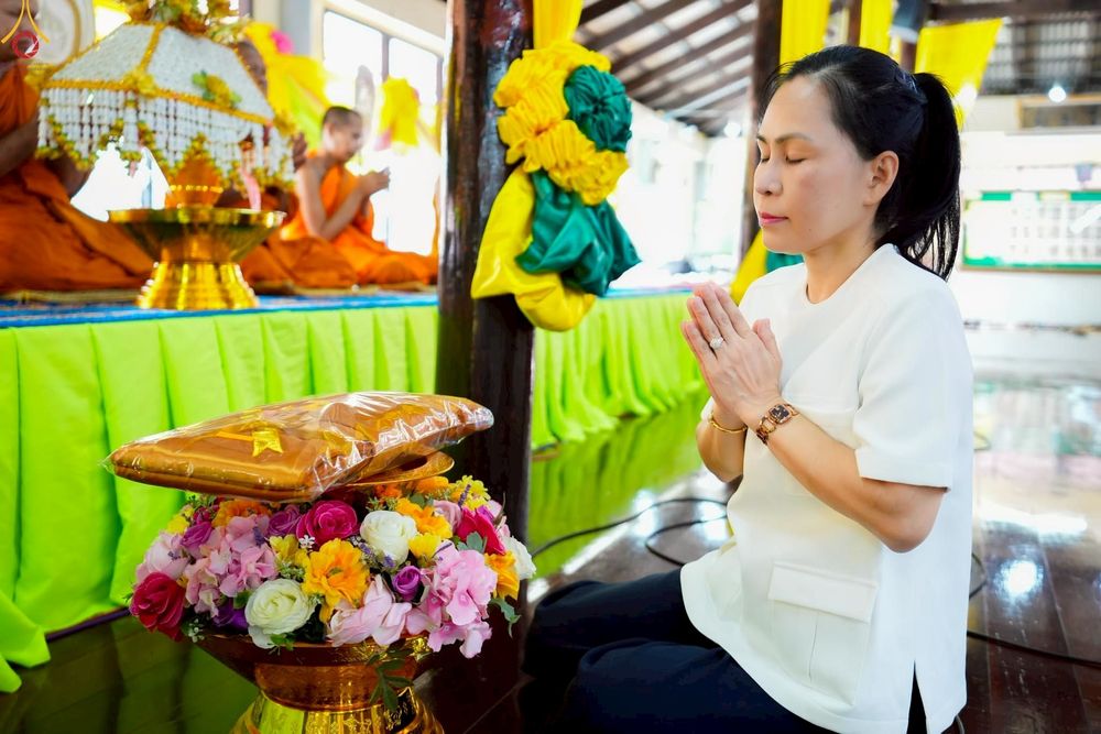 ภาพ No.259162:วันที่ 19 ตุลาคม พ.ศ. 2568 พิธีทอดกฐินสามัคคีทั่วไทย 30,000 วัด โดยคณะศิษยานุศิษย์ บูชาธรรม 81 ปี หลวงพ่อธัมมชโย ณ วัดบางบัวงาม ตำบลบ้านม่วง อำเภอบ้านโป่ง จังหวัดราชบุรี