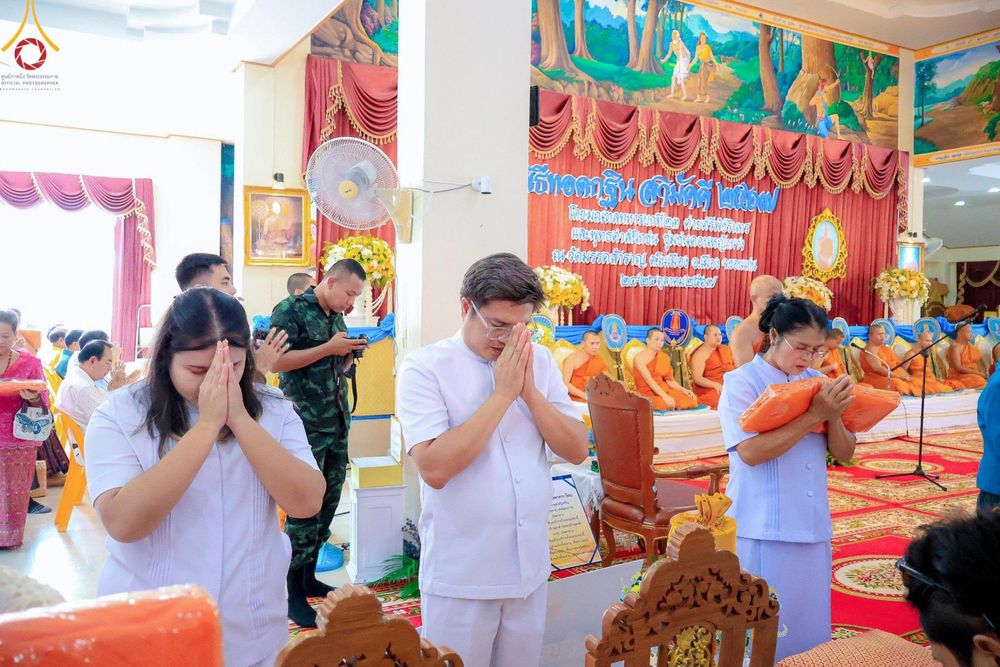 ภาพ No.168787:พิธีทอดกฐิน ณ วัดมรรคสำราญ อ.เมืองขอนแก่น จ.ขอนแก่น ในโครงการกฐินสามัคคีทั่วไทย 30,000 วัด บูชาธรรม 80 ปี หลวงพ่อธัมมชโย โดยคณะศิษยานุศิษย์วัดพระธรรมกาย วันที่ 25 ตุลาคม พ.ศ. 2567