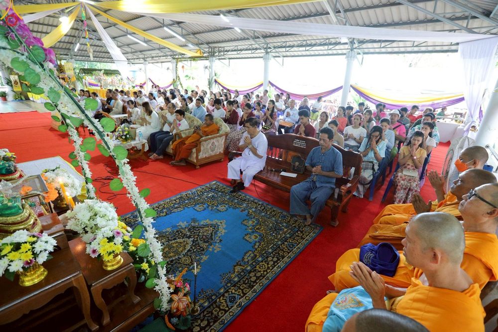 ภาพ No.265488:วันที่ 24 ตุลาคม พ.ศ. 2568 พิธีทอดกฐินสามัคคีทั่วไทย ณ วัดศานติไมตรี ต.ขุนทะเล  อ.เมือง จ.สุราษฎร์ธานี โดยคณะศิษยานุศิษย์ บูชาธรรม 81 ปี หลวงพ่อธัมมชโย