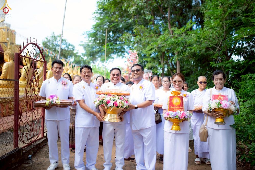 ภาพ No.271797:วันที่ 3 พฤศจิกายน พ.ศ. 2568 พิธีทอดกฐินสามัคคีทั่วไทย ณ วัดป่าพนังสลักได อ.หนองบัวแดง จ.ชัยภูมิ โดยคณะศิษยานุศิษย์ บูชาธรรม 81 ปี หลวงพ่อธัมมชโย