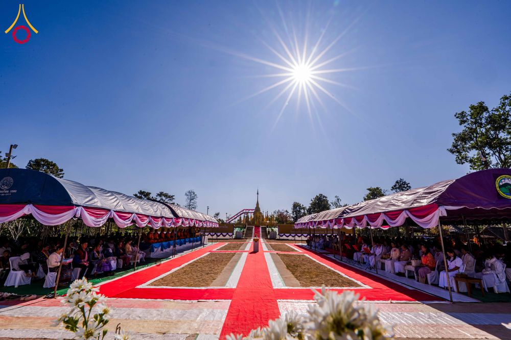 ภาพ No.309247:วันเสาร์ที่ 7 กุมภาพันธ์ พ.ศ.2569 พิธีบรรจุพระบรมสารีริกธาตุ ประดิษฐาน  ณ เจดีย์วัดทุ่งเจริญธรรม อ.อมก๋อย จ.เชียงใหม่