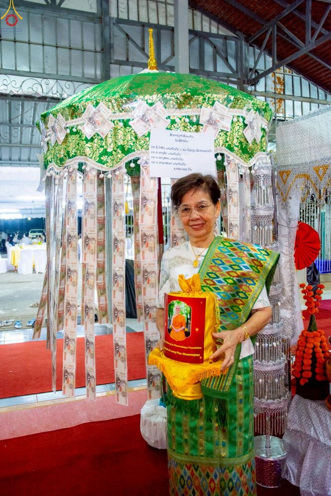 ภาพ No.271696:วันอาทิตย์ที่ 26 ตุลาคม พ.ศ. 2568 กฐินสมทบวัดต่างประเทศ โดยคณะศิษยานุศิษย์ บูชาธรรม 81 ปี  หลวงพ่อธัมมชโย ณ วัดสีอัมพอน นครเวียงจันทน์ สปป.ลาว