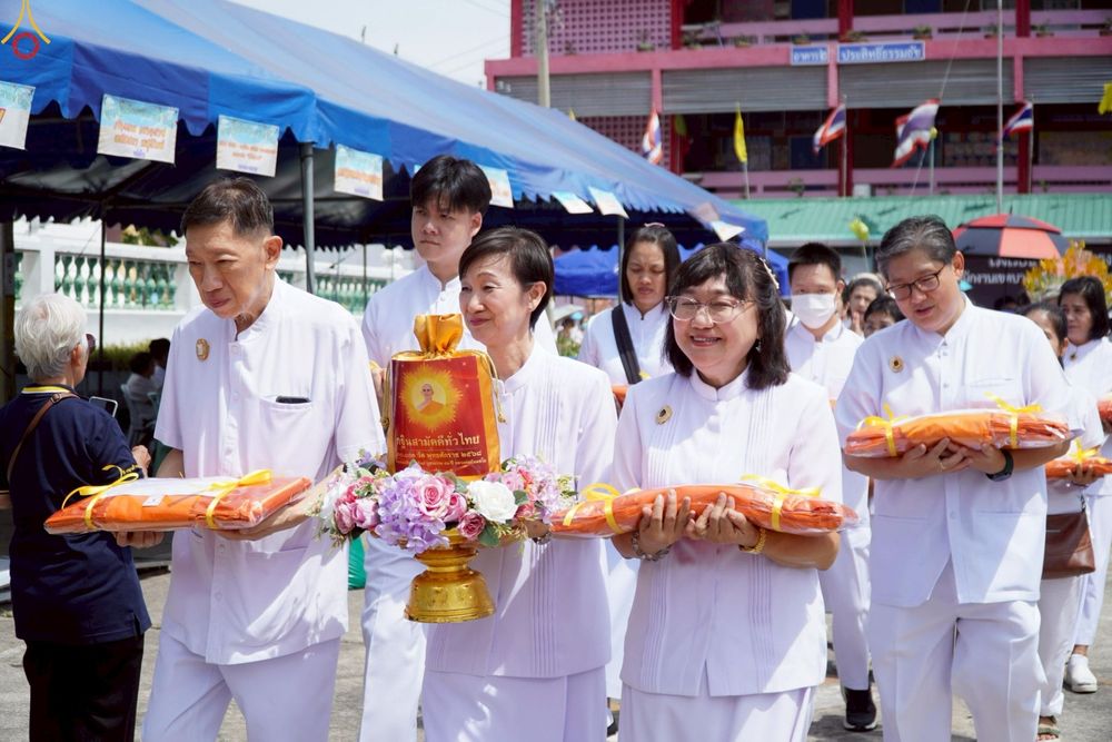 ภาพ No.267021:วันที่ 26 ตุลาคม พ.ศ. 2568 พิธีทอดกฐินสามัคคีทั่วไทย ณ วัดบางเสาธง เขตบางกอกน้อย  กรุงเทพมหานคร โดยคณะศิษยานุศิษย์ บูชาธรรม 81 ปี หลวงพ่อธัมมชโย