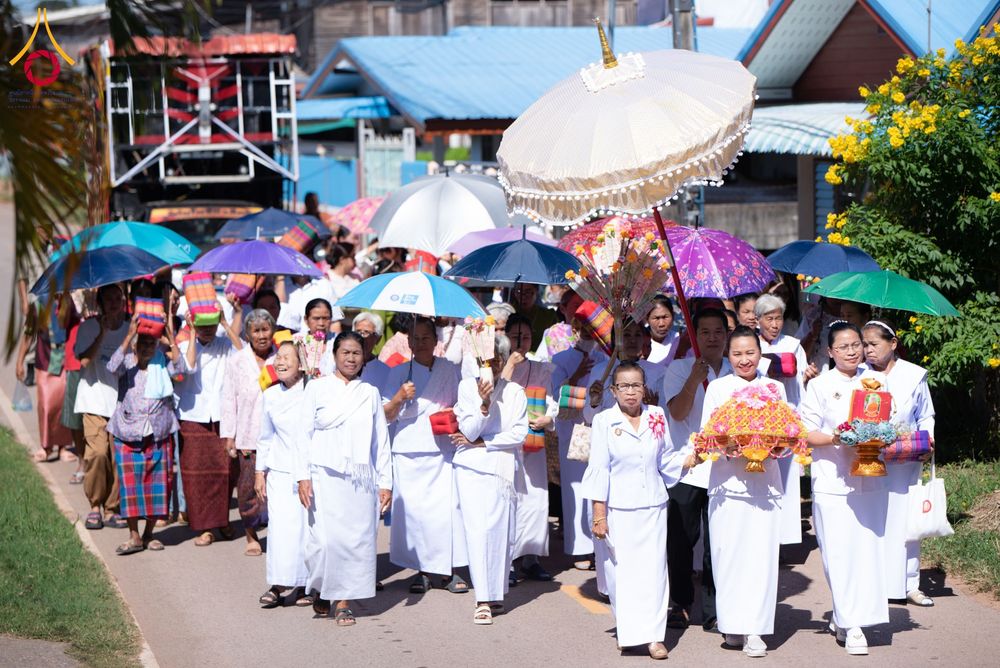 ภาพ No.174571:พิธีทอดกฐิน ณ วัดเวฬุวนาราม กาฬสินธุ์ ในโครงการกฐินสามัคคีทั่วไทย 30,000 วัด บูชาธรรม 80 ปี หลวงพ่อธัมมชโย โดยคณะศิษยานุศิษย์วัดพระธรรมกาย วันที่ 30 ตุลาคม พ.ศ. 2567