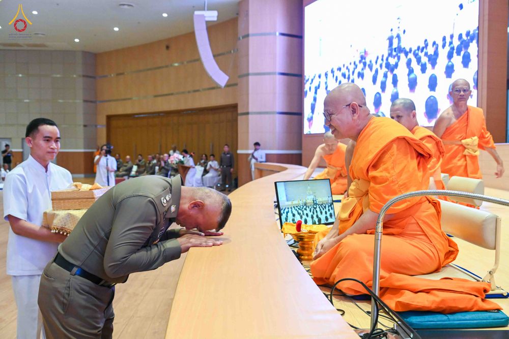 ภาพ No.340323:วันที่ 23 กรกฎาคม พ.ศ. 2569 พิธีเปิดโครงการพัฒนาคุณธรรม จริยธรรม สำหรับนักเรียนนายสิบตำรวจ (นสต.) รุ่นที่ 17 ศูนย์ฝึกอบรมตำรวจภูธรภาค 1 ระหว่างวันที่ 23-27 กรกฏาคม 2569 ( 5 วัน 4 คืน) ณ ศูนย์ปฏิบัติธรรมเวิล์ดพีช วัลเล่ย์ (World Peace Valley) เขาใหญ่  ต.ห