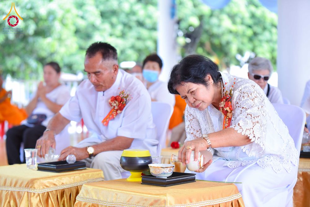 ภาพ No.313070:วันเสาร์ที่ 28 กุมภาพันธ์  พ.ศ. 2569 พิธีทอดผ้าป่าสามัคคีเพื่อสร้างอาคารที่พักสามเณร ณ ศูนย์ปฏิบัติธรรมสวนผึ้ง จ.ราชบุรี