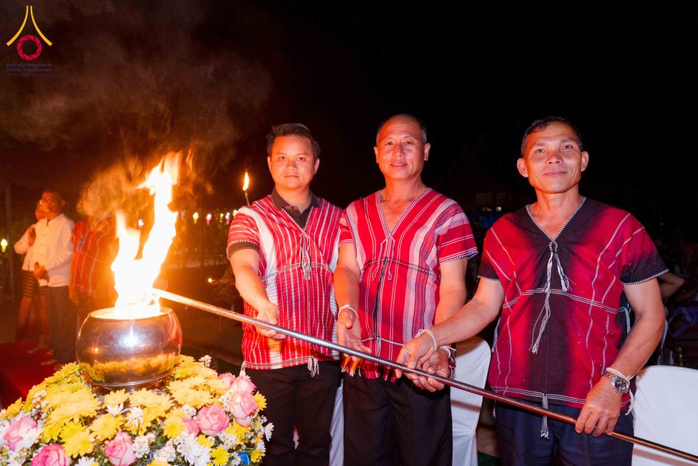 ภาพ No.309106:วันศุกร์ที่ 6 กุมภาพันธ์ พ.ศ.2569 พิธีจุดประทีปโคมลาน ปล่อยโคมลอยถวายเป็นพุทธบูชา  ณ ลานธรรมเจดีย์วัดทุ่งเจริญธรรม อ.อมก๋อย จ.เชียงใหม่