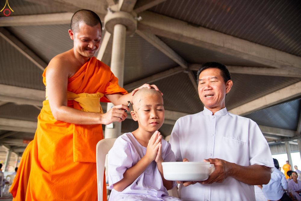 ภาพ No.316906:วันเสาร์ที่ 28 มีนาคม พ.ศ.2569 พิธีปลงผมนาคธรรมทายาท โครงการสามเณรยุวธรรมทายาท รุ่นที่ 34 โครงการสามเณรมัชฌิมธรรมทายาท รุ่นที่ 30 ณ มหารัตนวิหารคด 13 วัดพระธรรมกาย