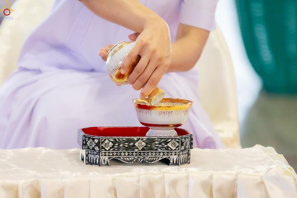 ภาพ No.318142:วันอาทิตย์ต้นเดือนที่ 5 เมษายน พ.ศ.2569 พิธีตักบาตร ณ บ้านแก้วเรือนทองคุณยายอาจารย์ฯ วัดพระธรรมกาย