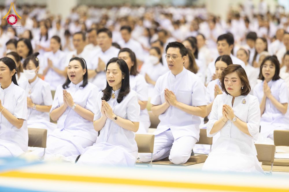 ภาพ No.308314:วันที่ 1  กุมภาพันธ์ พ.ศ. 2569 พิธีบูชาข้าวพระอาทิตย์ต้นเดือน ณ สภาธรรมกายสากล วัดพระธรรมกาย