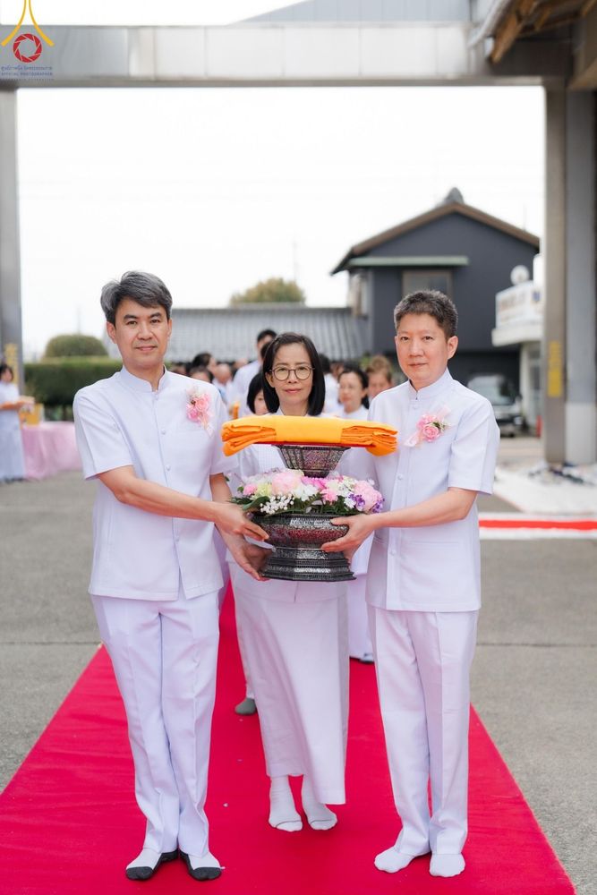 ภาพ No.133074:พิธีทอดผ้าป่าสามัคคีฉลองครบ 13 ปี วัดพระธรรมกายไอจิ แด่คณะพระภิกษุสงฆ์ 12 วัด ศูนย์สาขาทั่วภาคพื้นญี่ปุ่น วันที่ 31 มีนาคม พ.ศ. 2567