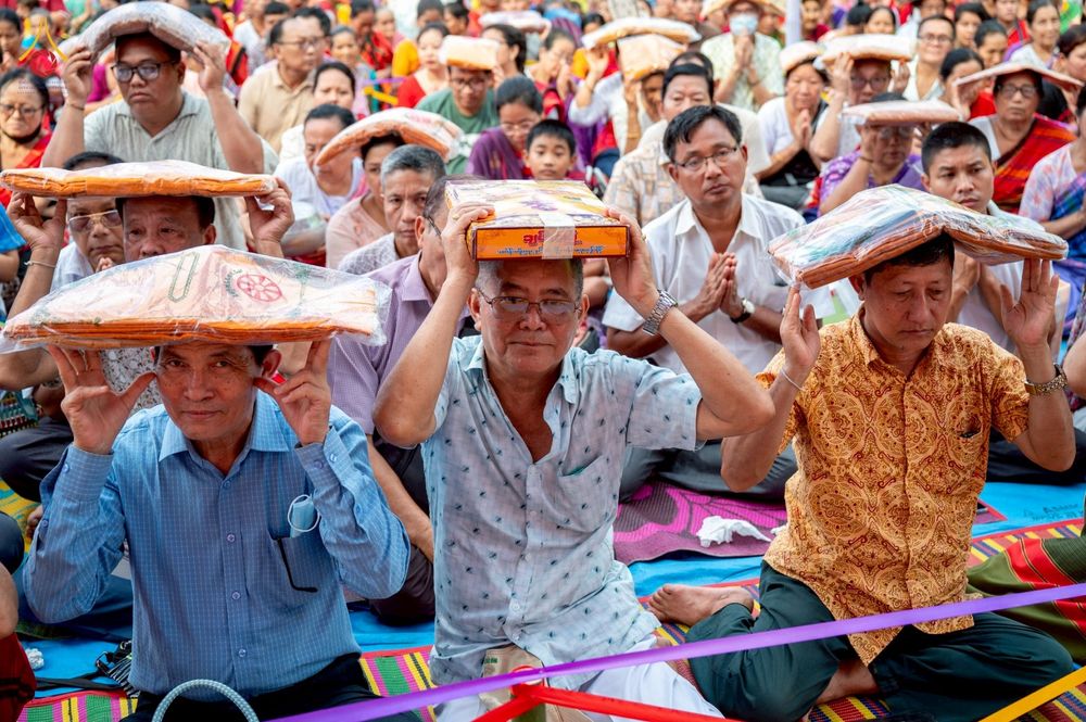 ภาพ No.257562:วันที่ 17 ตุลาคม พ.ศ. 2568 พิธีทอดกฐินสมทบวัดกัลยาณมิตรต่างประเทศ  บูชาธรรม 81 ปี หลวงพ่อธัมมชโย ณ ศูนย์ปฏิบัติธรรมไมตรีปูร์ เมืองคาร์การชารี ประเทศบังกลาเทศ 