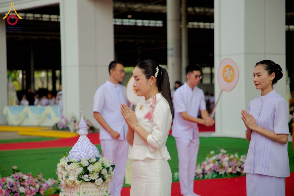 ภาพ No.316604:วันอาทิตย์ที่ 29 มีนาคม พ.ศ. 2569 พิธีทอดผ้าบังสุกุลและพิธีชำระร่าง โยมพ่อณรงค์ จินตมากุล  สิริอายุ 99 ปี 11 เดือน โยมบิดา พระครูปลัดรัตนวีรวัฒน์ (รังสฤษดิ์ อิทฺธิจินตโก) ที่ปรึกษาเจ้าคณะจังหวัดปทุมธานี เจ้าอาวาสวัดพระธรรมกาย  ณ ฌาปนสถานชั่วคราว ทางเข้า 