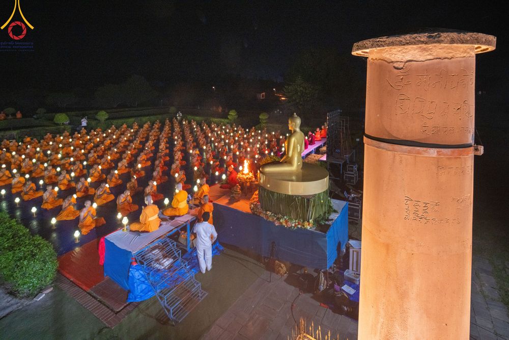 ภาพ No.314322:วันอังคารที่ 17 มีนาคม พ.ศ. 2569 พิธีจุดประทีปเป็นพุทธบูชา ณ วิหารมายาเทวี ลุมพินี ประเทศเนปาล
