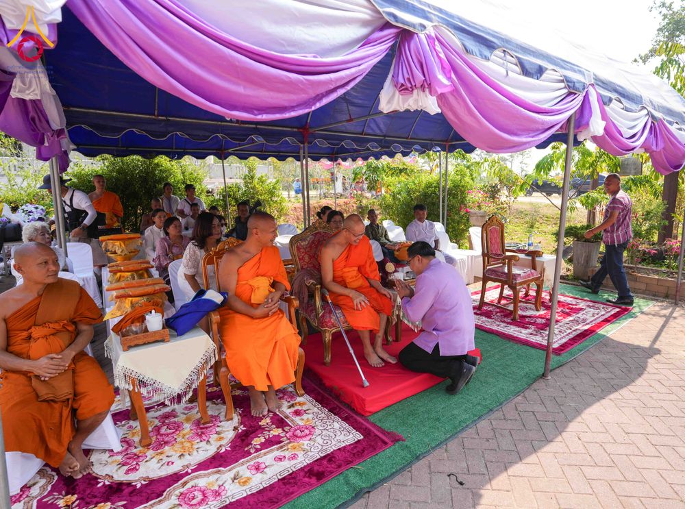 ภาพ No.317642:วันพฤหัสบดีที่ ๒ เมษายน พ.ศ.๒๕๖๙ พิธีบรรพชาสามเณรภาคฤดูร้อน น้อมบูชาธรรมอายุวัฒนมงคล ๘๒ ปี หลวงพ่อธัมมชโย และ ถวายเป็นพระราชกุศลแด่ สมเด็จพระกนิษฐาธิราชเจ้ากรมสมเด็จพระเทพรัตน์ราชสุดาฯ สยามบรมราชกุมารี รุ่นที่ ๑๓ ณ วัดทุ่งเจริญธรรม อำเภออมก๋อย จังหวัดเชี