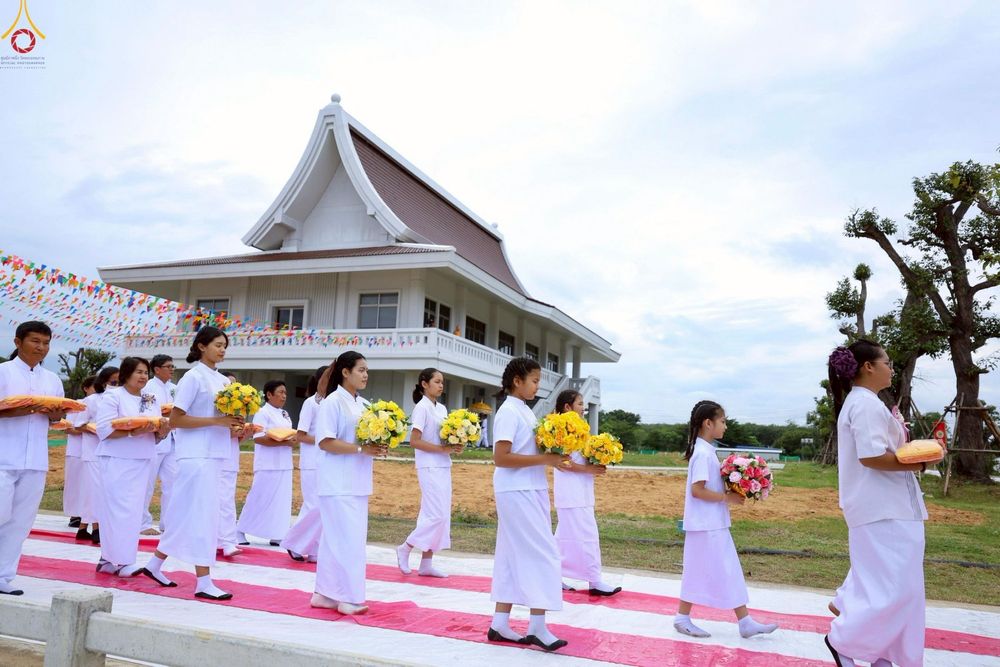 ภาพ No.268497:วันพฤหัสบดีที่ 23 ตุลาคม พ.ศ. 2568 พิธีทอดกฐินเพื่อสร้างกุฏิสงฆ์ ณ ศูนย์ปฏิบัติธรรมนานาชาติสะเดา จ.สงขลา