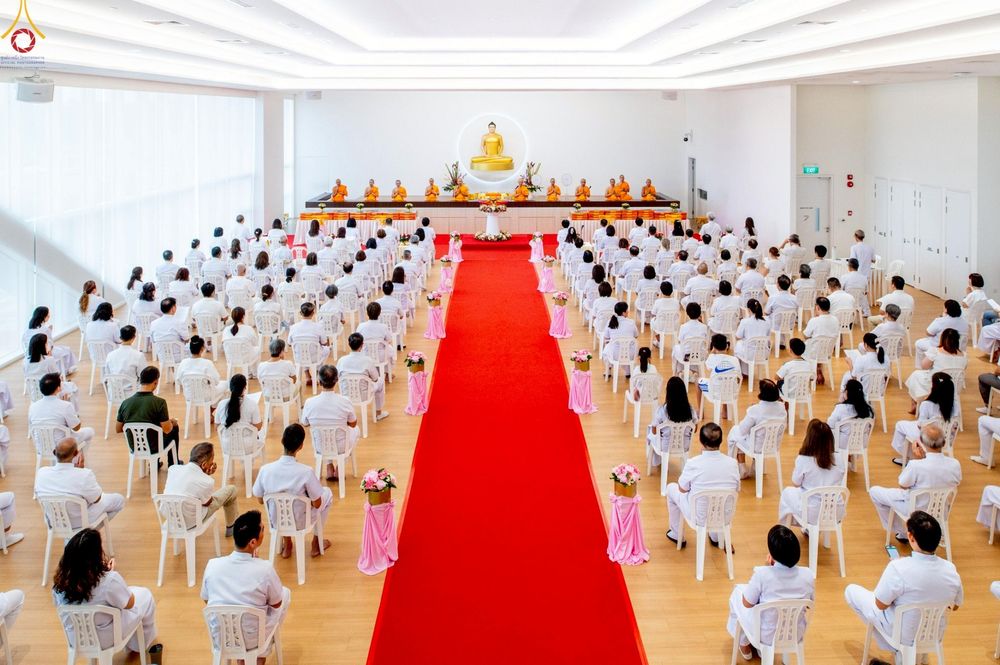 ภาพ No.254248:วันที่ 12 ตุลาคม พ.ศ. 2568 พิธีทอดกฐินสามัคคีวัดพระธรรมกายสิงคโปร์  新加坡法身寺功德衣法会 Dhammakaya Centre Singapore Kathina Ceremony  