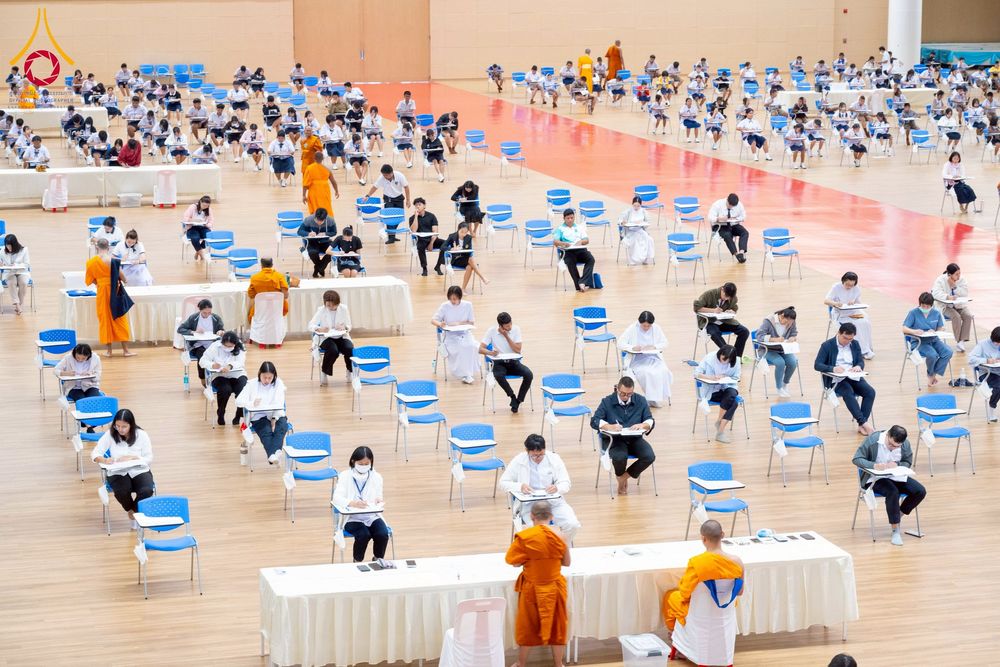 ภาพ No.273777:วันที่ 27 พฤศจิกายน พ.ศ. 2568 สอบธรรมสนามหลวง ธรรมศึกษา ทุกชั้น สนามสอบ วัดพระธรรมกาย จ.ปทุมธานี