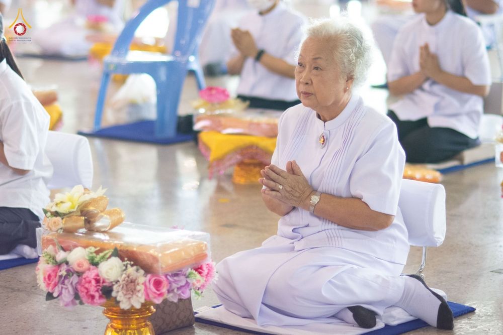 ภาพ No.91136:พิธีร่วมบุญกฐินสัมฤทธิ์ปีที่ 16 และกฐินสมทบวัดกัลยาณมิตรทั้งภายใน และต่างประเทศปีที่ 6 ณ บ้านแก้วเรือนทองคุณยายฯ วัดพระธรรมกาย วันเสาร์ที่ 21 ตุลาคม พ.ศ. 2566