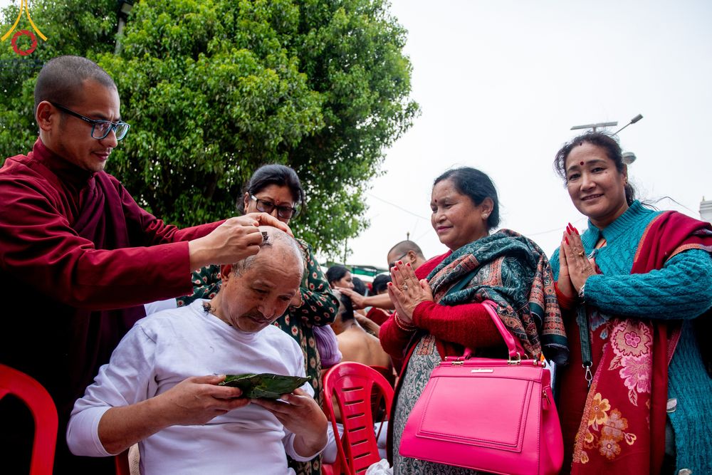 ภาพ No.313376:วันพุธที่ 11 มีนาคม พ.ศ. 2569 พิธีตัดปอยผมโครงการบรรพชาสามเณร  ณ วัดอเชศวร (Aksheswar Mahavihar) ประเทศเนปาล