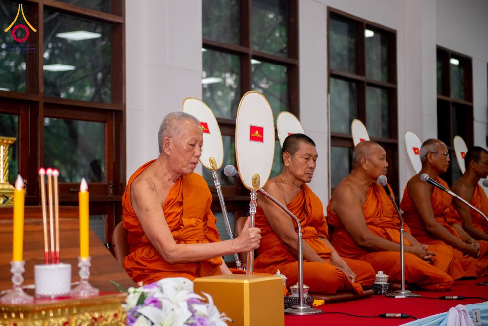 ภาพ No.316199:วันเสาร์ที่ 28 มีนาคม พ.ศ. 2569 พิธีบำเพ็ญกุศล คุณพ่อณรงค์ จินตมากุล  สิริอายุ 99 ปี 11 เดือน โยมบิดา พระครูปลัดรัตนวีรวัฒน์ (รังสฤษดิ์ อิทฺธิจินตโก) ที่ปรึกษาเจ้าคณะจังหวัดปทุมธานี เจ้าอาวาสวัดพระธรรมกาย  ณ ห้องปลูกศรัทธา 2 วัดพระธรรมกาย ปทุมธานี