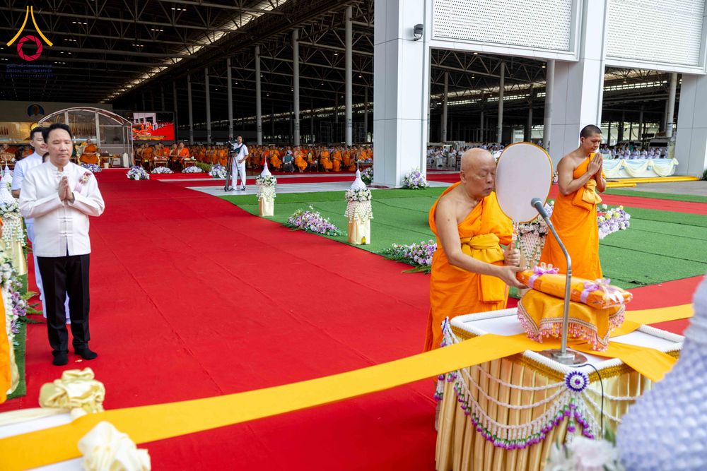 ภาพ No.316623:วันอาทิตย์ที่ 29 มีนาคม พ.ศ. 2569 พิธีทอดผ้าบังสุกุลและพิธีชำระร่าง โยมพ่อณรงค์ จินตมากุล  สิริอายุ 99 ปี 11 เดือน โยมบิดา พระครูปลัดรัตนวีรวัฒน์ (รังสฤษดิ์ อิทฺธิจินตโก) ที่ปรึกษาเจ้าคณะจังหวัดปทุมธานี เจ้าอาวาสวัดพระธรรมกาย  ณ ฌาปนสถานชั่วคราว ทางเข้า 