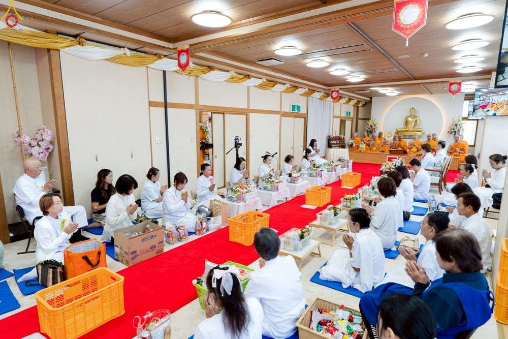 ภาพ No.261731:วันที่ 17 ตุลาคม พ.ศ. 2568 พิธีทอดกฐินวัดพระธรรมกายนางาโน่ ประเทศญี่ปุ่น  "เชื่อมสายบุญพระผู้ปราบมาร" บูชาธรรม 141 ปี พระมงคลเทพมุนี (สด จนฺทสโร)