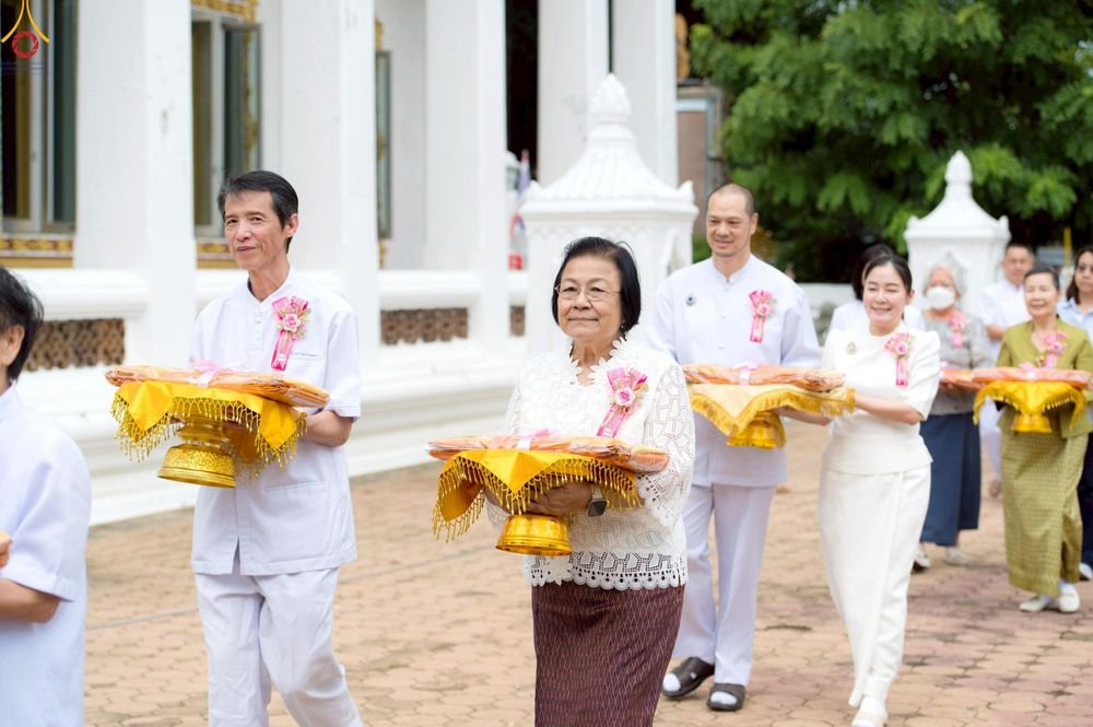 ภาพ No.234953:วันเสาร์ที่ 26 กรกฎาคม พ.ศ. 2568 พิธีทอดผ้าป่าบูรณปฏิสังขรณ์ วัดสามพระยาวรวิหาร ณ ศาลาอบรมสงฆ์ วัดสามพระยาวรวิหาร เขตพระนคร กรุงเทพมหานครฯ
