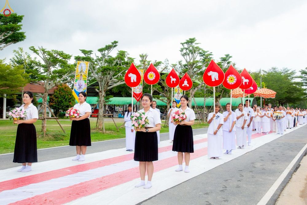 ภาพ No.268535:วันพฤหัสบดีที่ 23 ตุลาคม พ.ศ. 2568 พิธีทอดกฐินเพื่อสร้างสุขพิมาน ณ ศูนย์ปฏิบัติธรรมภาคใต้ บางกล่ำ สงขลา