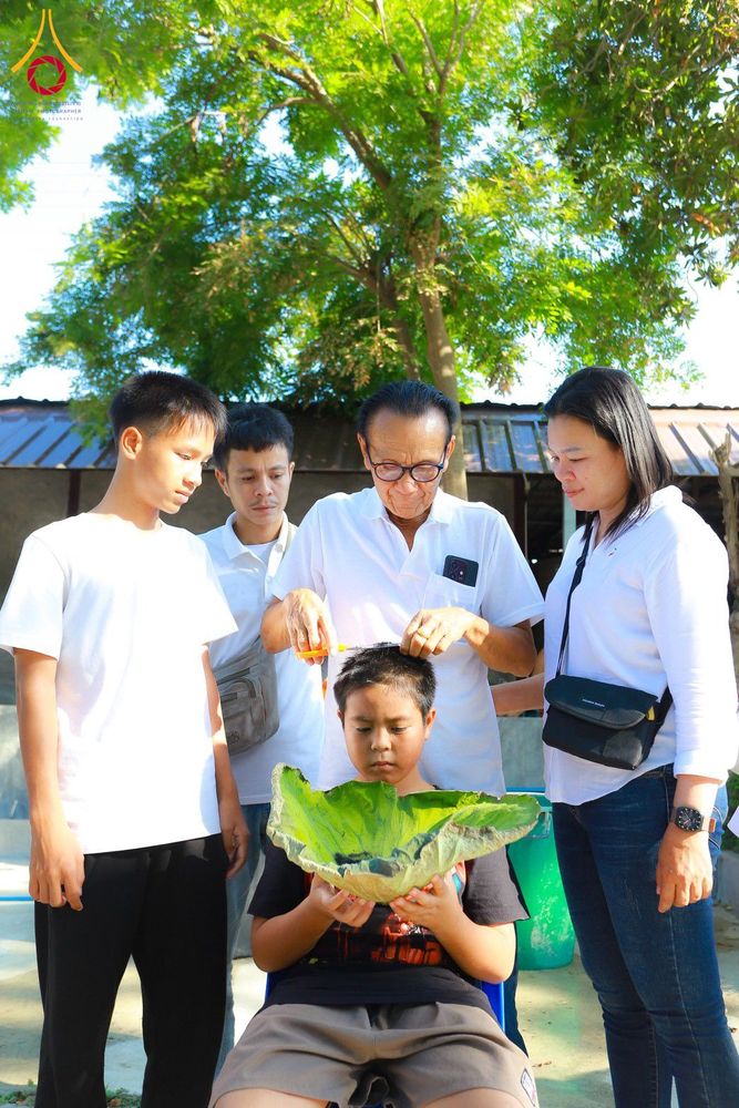 ภาพ No.317307:วันอาทิตย์ที่ 29 มีนาคม พ.ศ. 2569 พิธีตัดปอยผมและปลงผม ว่าที่สามเณร ศูนย์อบรมเยาวชนนครปฐม