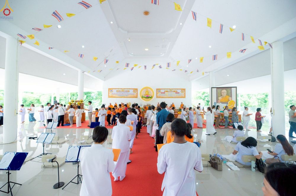 ภาพ No.263558:วันที่ 23 ตุลาคม พ.ศ. 2568 พิธีทอดกฐินสามัคคี เพื่อปรับปรุงและต่อเติมอาคารอเนกประสงค์ และพิธีทอดกฐินสามัคคีทั่วไทย 30,000 วัด ณ ศูนย์ปฏิบัติธรรมโพธารามราชบุรี ตำบลเขาชะงุ้ม อำเภอโพธาราม จังหวัดราชบุรี