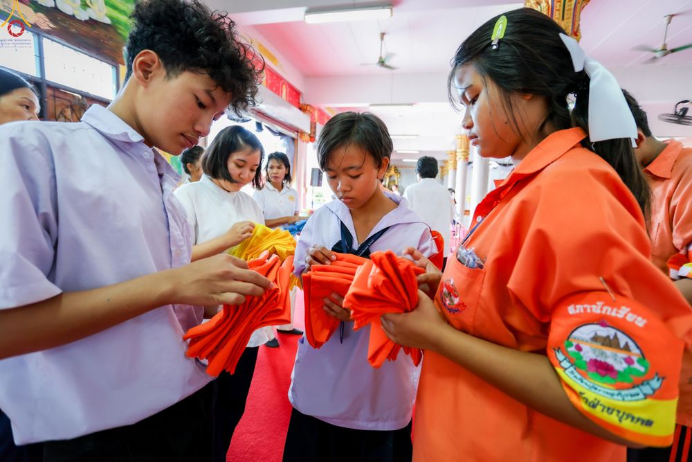 ภาพ No.338475:วันที่ 2-3 กรกฎาคม พ.ศ.2569 โครงการอบรมคุณธรรม จริยธรรมและความดีสากล ประจำปีการศึกษา2569 นักเรียนกว่า 150 คน  ณ วัดราษฎร์บูรณะ (วัดบางปลา) ต.บางปลา อ.บางพลี จ.สมุทรปราการ