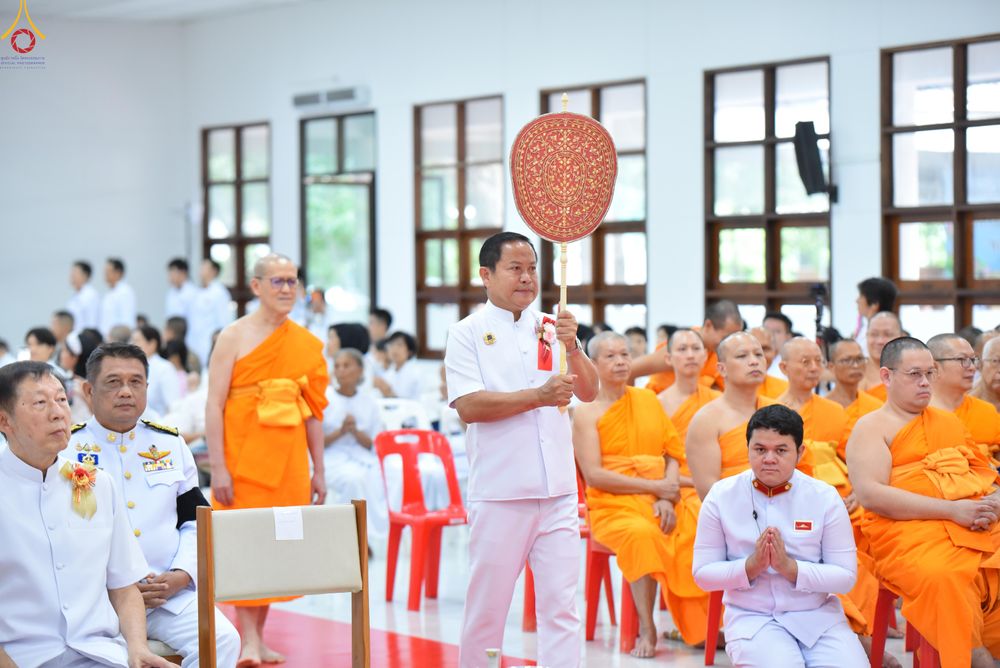 ภาพ No.342945:วันอาทิตย์ที่ 9 สิงหาคม พ.ศ.2569 พิธีมอบพัด ตั้งฐานานุกรม พระราชภาวนาวชิรวิเทศ วิ. ณ ห้องอาคารปลูกศรัทธา 2 วัดพระธรรมกาย
