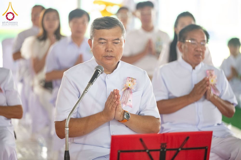 ภาพ No.250289:วันอังคารที่ 7 ตุลาคม พ.ศ. 2568 พิธีทอดผ้าป่าเพื่อสร้าง "ลานอเนกประสงค์พญานาค 4 ตระกูล" ณ พุทธอุทยานนานาชาติ อ.โพนพิสัย จ.หนองคาย