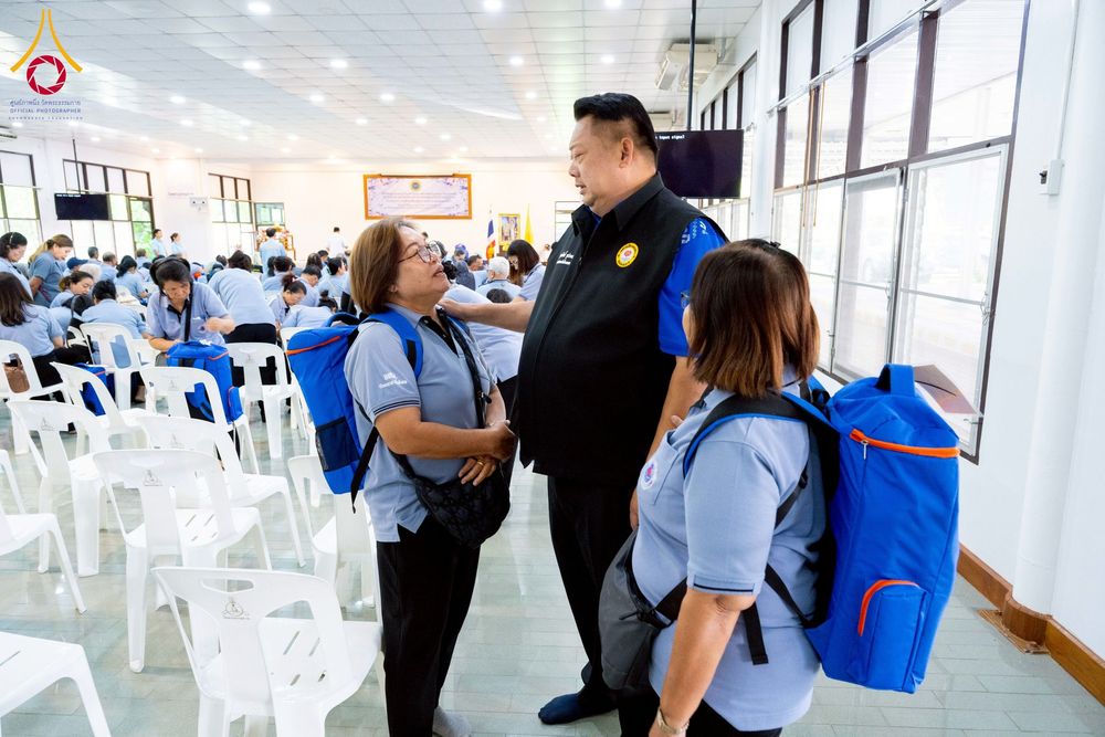 ภาพ No.259771:วันที่ 24 ตุลาคม พ.ศ. 2568 รพ.สต.คลองหนึ่ง อ.คลองหลวง สังกัด อบจ.ปทุมธานี จัดประชุมและมอบครุภัณฑ์ทางการแพทย์ เสริมพลัง อสม. ขับเคลื่อนสุขภาพชุมชนอย่างยั่งยืน ณ วัดพระธรรมกาย