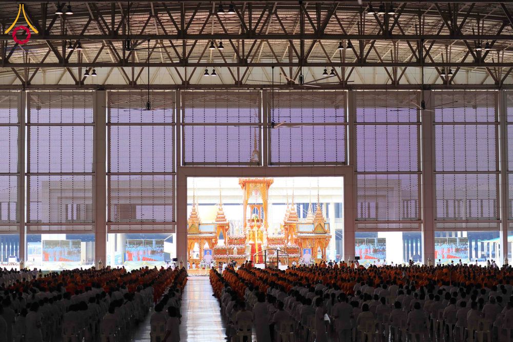 ภาพ No.316600:วันอาทิตย์ที่ 29 มีนาคม พ.ศ. 2569 พิธีทอดผ้าบังสุกุลและพิธีชำระร่าง โยมพ่อณรงค์ จินตมากุล  สิริอายุ 99 ปี 11 เดือน โยมบิดา พระครูปลัดรัตนวีรวัฒน์ (รังสฤษดิ์ อิทฺธิจินตโก) ที่ปรึกษาเจ้าคณะจังหวัดปทุมธานี เจ้าอาวาสวัดพระธรรมกาย  ณ ฌาปนสถานชั่วคราว ทางเข้า 