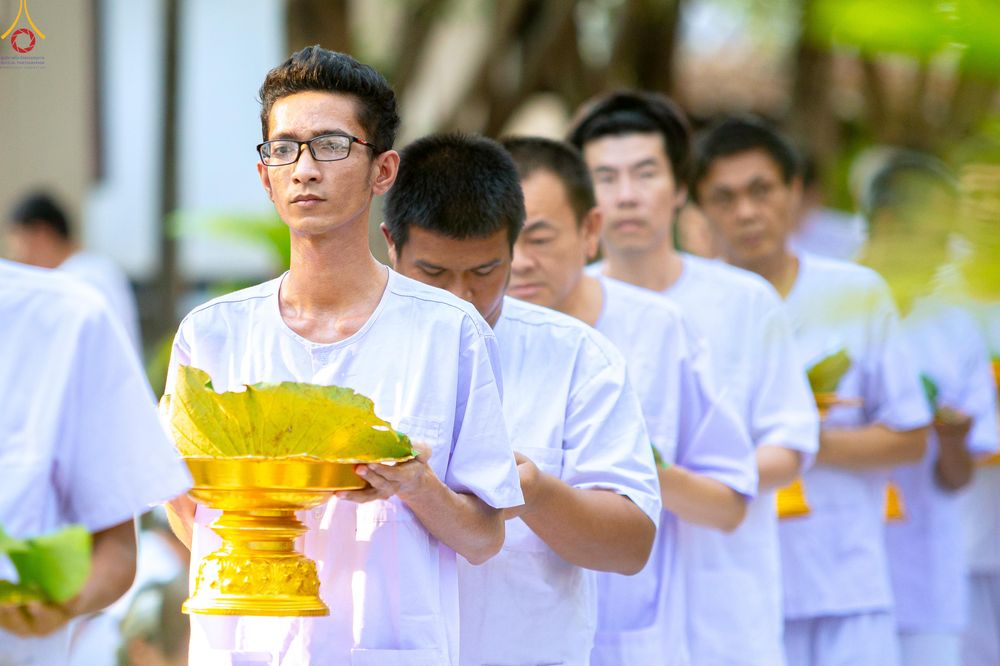 ภาพ No.319701:วันอาทิตย์ที่ 5 เมษายน พ.ศ.2569 พิธีตัดปอยผม และปลงผมนาคธรรมทายาท โครงการบรรพชาและอุปสมบทหมู่ รุ่นบูชาธรรม 82 ปี หลวงพ่อธัมมชโย