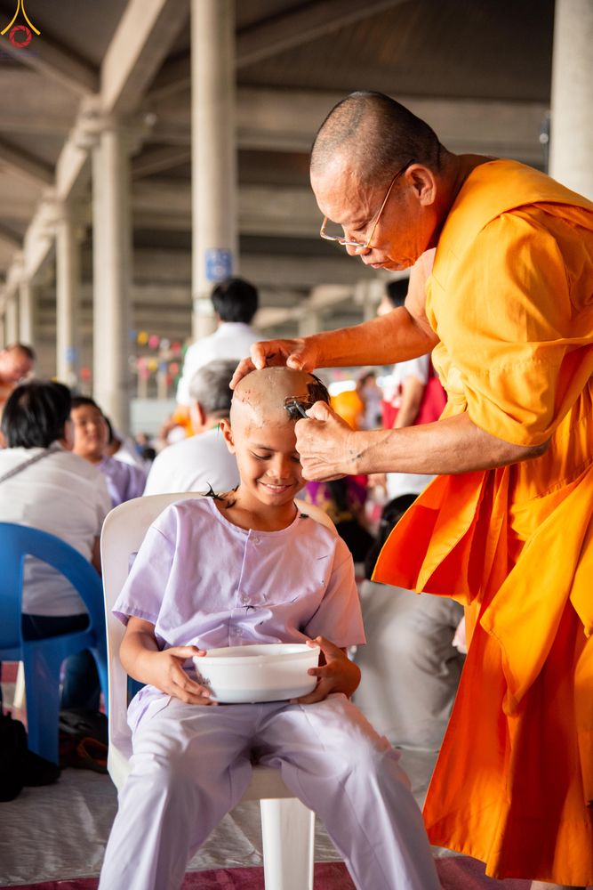 ภาพ No.316916:วันเสาร์ที่ 28 มีนาคม พ.ศ.2569 พิธีปลงผมนาคธรรมทายาท โครงการสามเณรยุวธรรมทายาท รุ่นที่ 34 โครงการสามเณรมัชฌิมธรรมทายาท รุ่นที่ 30 ณ มหารัตนวิหารคด 13 วัดพระธรรมกาย