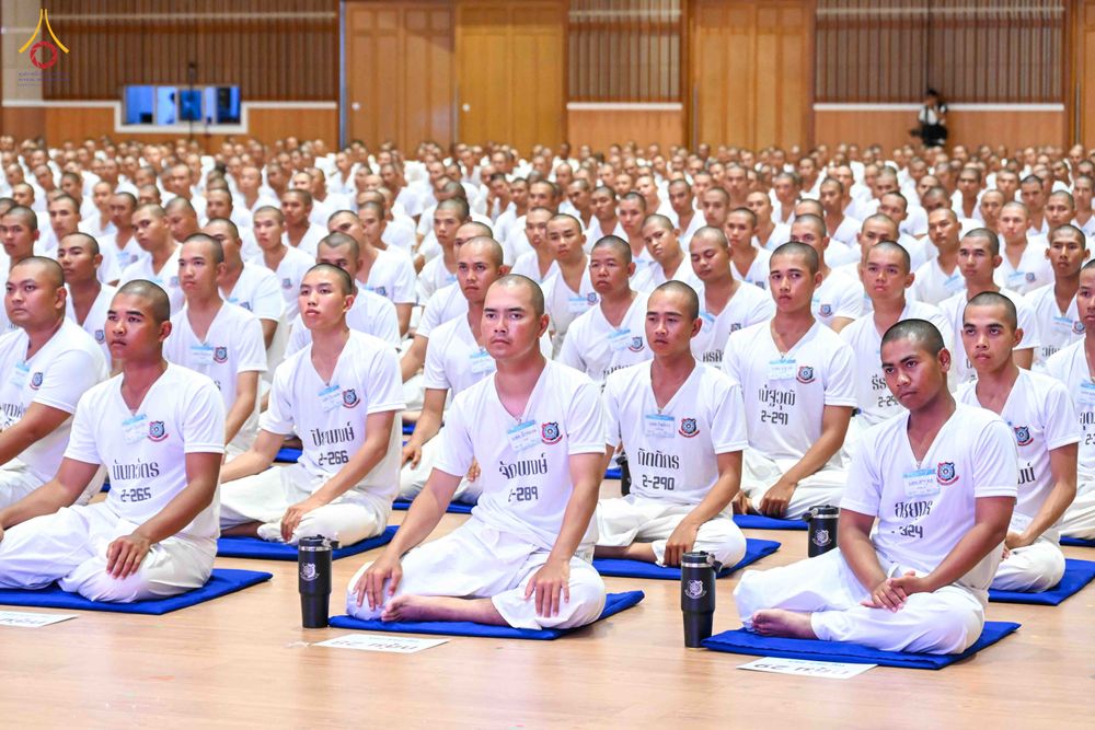 ภาพ No.340318:วันที่ 23 กรกฎาคม พ.ศ. 2569 พิธีเปิดโครงการพัฒนาคุณธรรม จริยธรรม สำหรับนักเรียนนายสิบตำรวจ (นสต.) รุ่นที่ 17 ศูนย์ฝึกอบรมตำรวจภูธรภาค 1 ระหว่างวันที่ 23-27 กรกฏาคม 2569 ( 5 วัน 4 คืน) ณ ศูนย์ปฏิบัติธรรมเวิล์ดพีช วัลเล่ย์ (World Peace Valley) เขาใหญ่  ต.ห