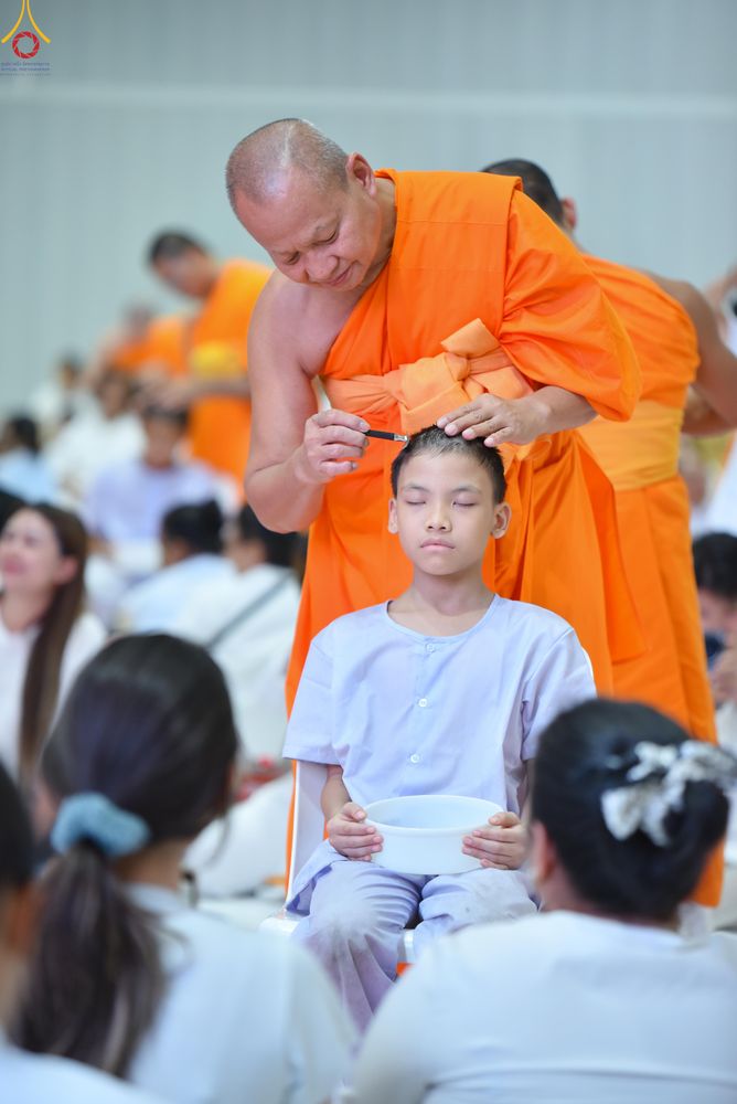 ภาพ No.316878:วันเสาร์ที่ 28 มีนาคม พ.ศ.2569 พิธีปลงผมนาคธรรมทายาท โครงการสามเณรยุวธรรมทายาท รุ่นที่ 34 โครงการสามเณรมัชฌิมธรรมทายาท รุ่นที่ 30 ณ มหารัตนวิหารคด 13 วัดพระธรรมกาย