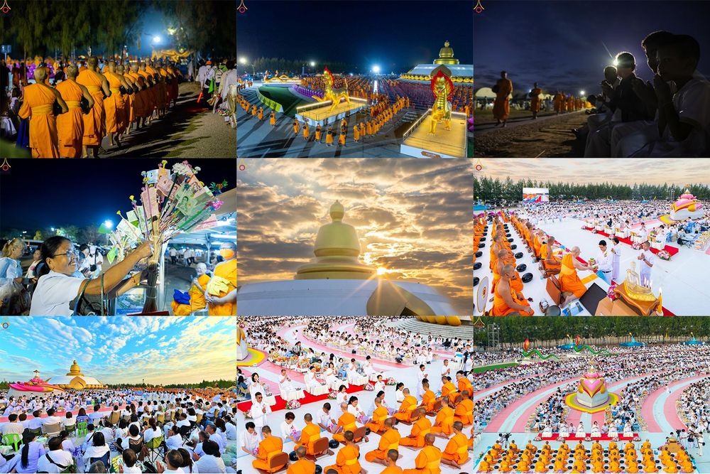 ภาพ No.302364:วันที่ 24 มกราคม พ.ศ. 2569 พิธีตักบาตรพระธรรมยาตรา ณ อนุสรณ์สถานลำดับที่ 5 สถานที่เผยแผ่วิชชาธรรมกายครั้งแรก อนุสรณ์สถานบางปลา วัดบางปลา อำเภอบางเลน จังหวัดนครปฐม ในโครงการธรรมยาตรา กตัญญูบูชา มหาปูชนียาจารย์ พระมงคลเทพมุนี(สด จนฺทสโร) พระผู้ปราบมาร อนุส
