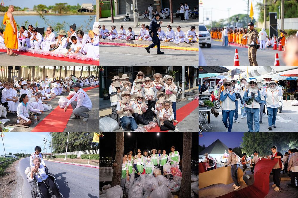 ภาพ No.296131:ภาพเบื้องหลังอาสาสมัครรวมใจ ชุดที่ 2 ในโครงการธรรมยาตรา กตัญญูบูชา มหาปูชนียาจารย์ พระมงคลเทพมุนี(สด จนฺทสโร) พระผู้ปราบมาร อนุสรณ์สถาน 7 แห่ง ปีที่ 14