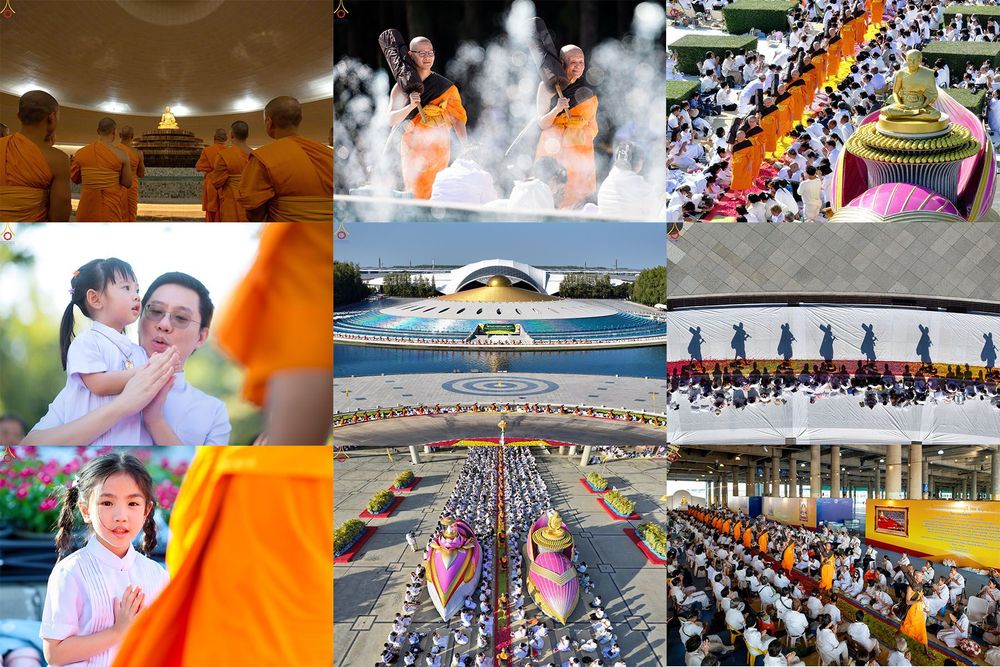 ภาพ No.279513:วันที่ 2 มกราคม พ.ศ.2569 พิธีต้อนรับพระธรรมยาตรา ครั้งที่ 1 ณ วัดพระธรรมกาย (วิหารหลวงปู่ - พระมหาธรรมกายเจดีย์)
